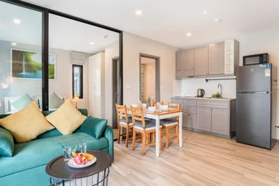 Apartamento de dos dormitorios — The Title Residencies Naiyang F by Mill